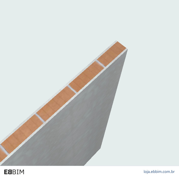 Parede composta por camadas — EBBIM Parede composta por camadas — EBBIM